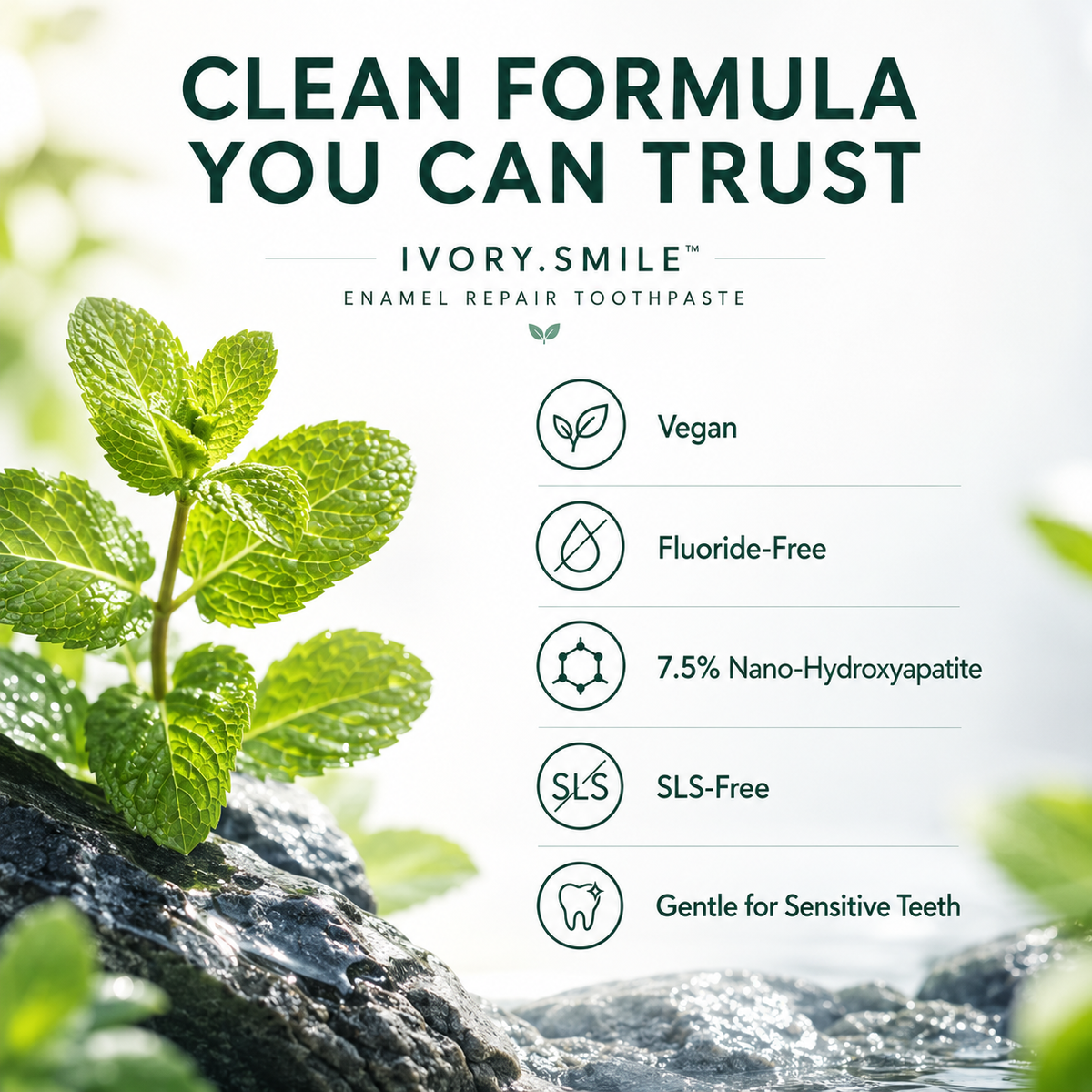 IVORY.SMILE Enamel Repair Toothpaste